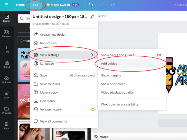 how-do-i-add-gridlines-in-canva-adventures-with-art