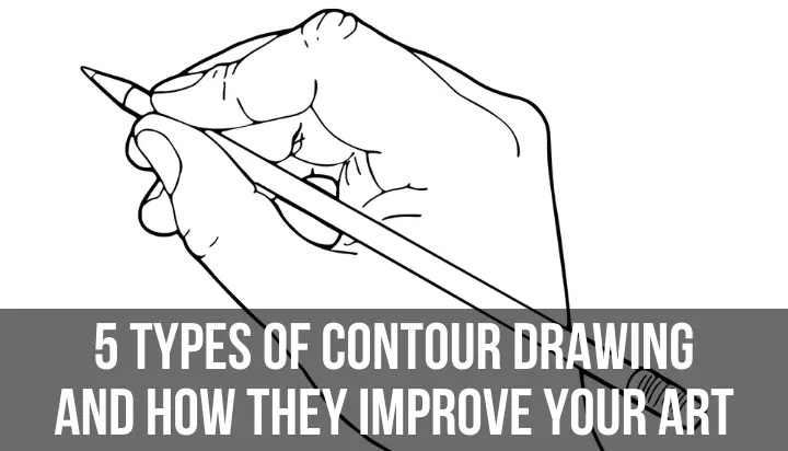 5 types of contour drawing