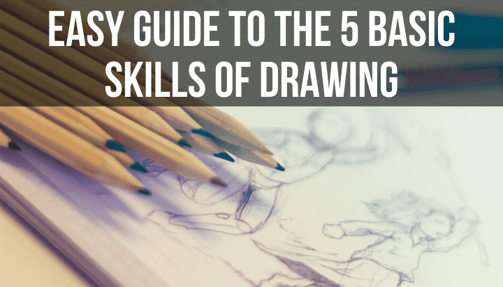 easy guide to the 5 basic skills of drawing