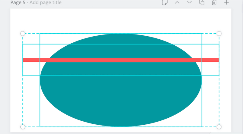 canva create circle to curve text