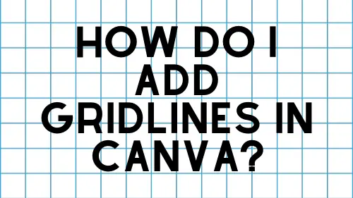 how to add gridlines in canva