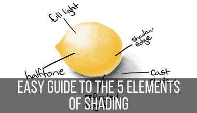 easy guide to the 5 elements of shading