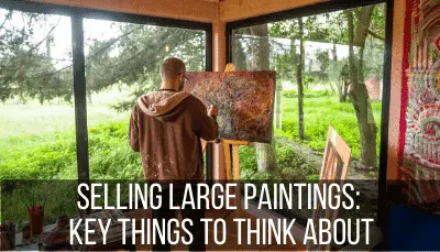 selling large paintings