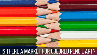market for colored pencil art