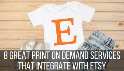 print on demand service that integrate with etsy