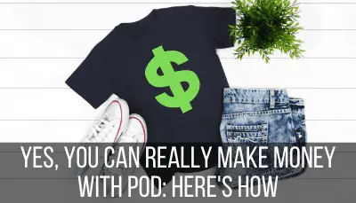 yes, you really can make money with PoD