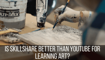 is skillshare better than youtube for learning art