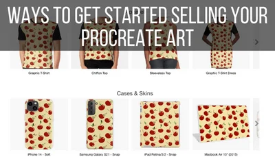 Ways to Get Started Selling Your Procreate Art