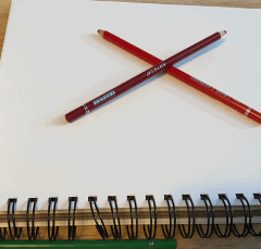 quit drawing colored pencils cover