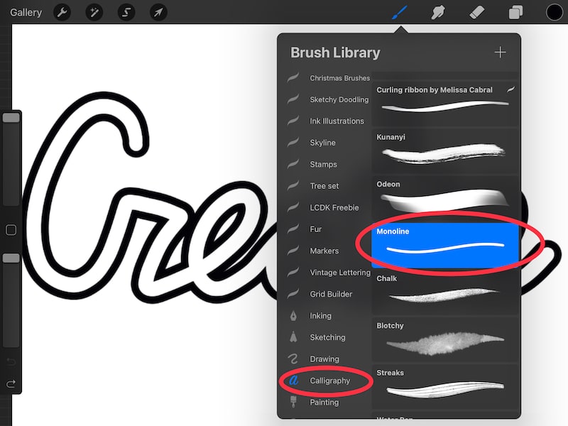 procreate brushes