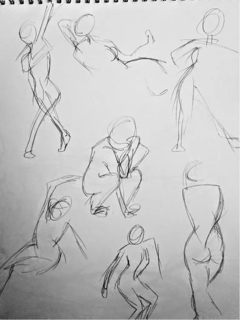 figure drawing examples