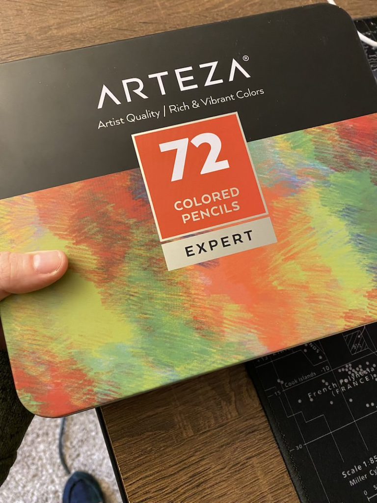 arteza colored pencils