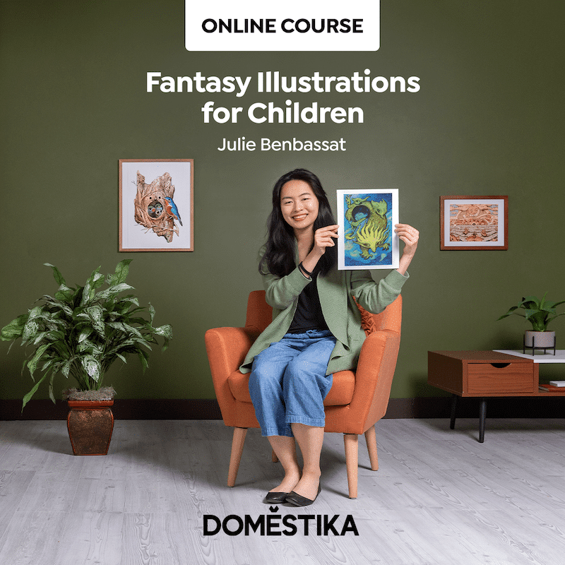 domestika fantasy illustrations for children course