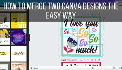 How to Merge Two Canva Designs the Easy Way