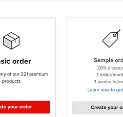 printful basic order and sample order