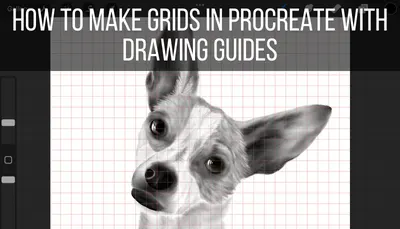 How to Make Grids in Procreate with Drawing Guides