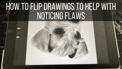 How to Flip Drawings to Help with Noticing Flaws