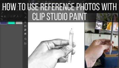How to Use Reference Photos with Clip Studio Paint