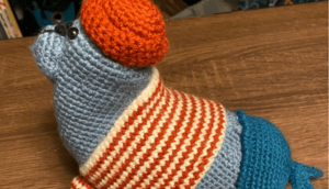 side view seal crochet