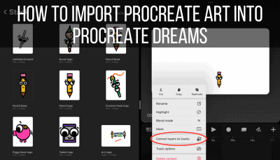 How to Import Procreate Art Into Procreate Dreams